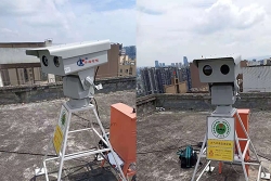 华网智能自主研发红外双光谱热成像仪成功用于四川省高空瞭望大气环境监测项目